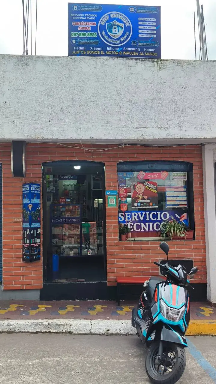 Fachada del local Deep Network